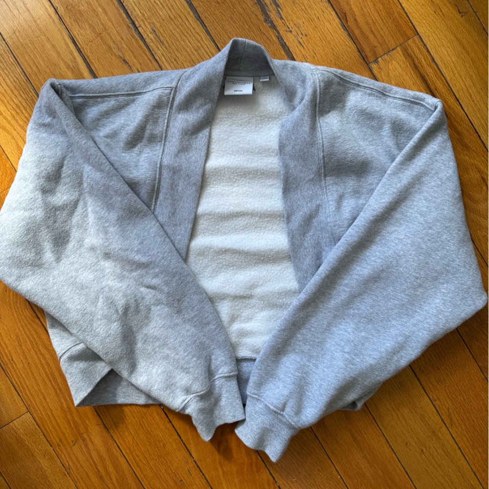 Aritzia sweat fleece bolero